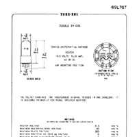 6SL7 TUNG-SOL